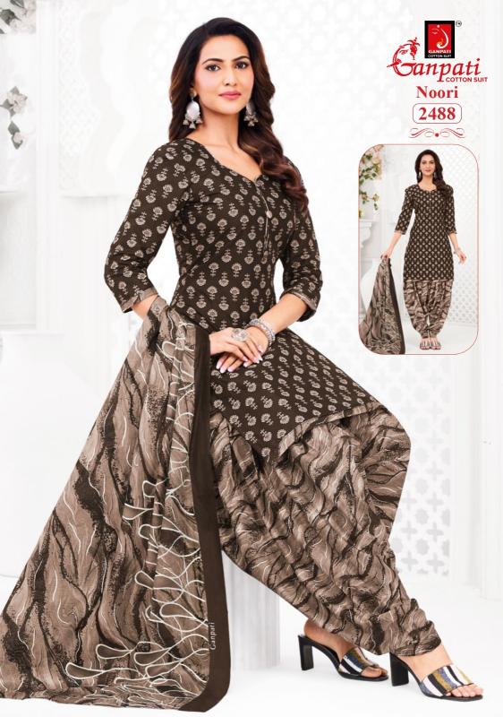 Ganpati noori patiyala vol-13 dress materials wholesaller